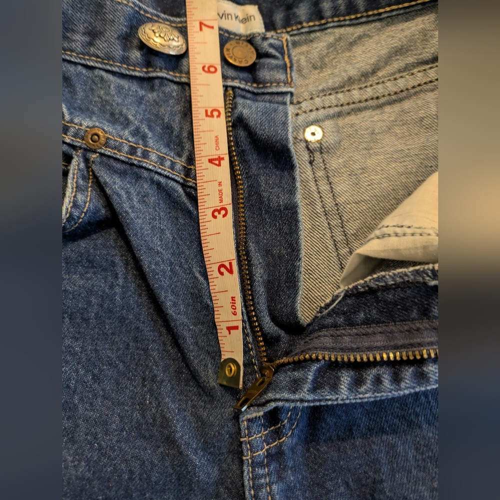 Vintage Calvin Klein *Amended* High Rise Women's Jeans sz 26 (24) - Picture 13 of 16